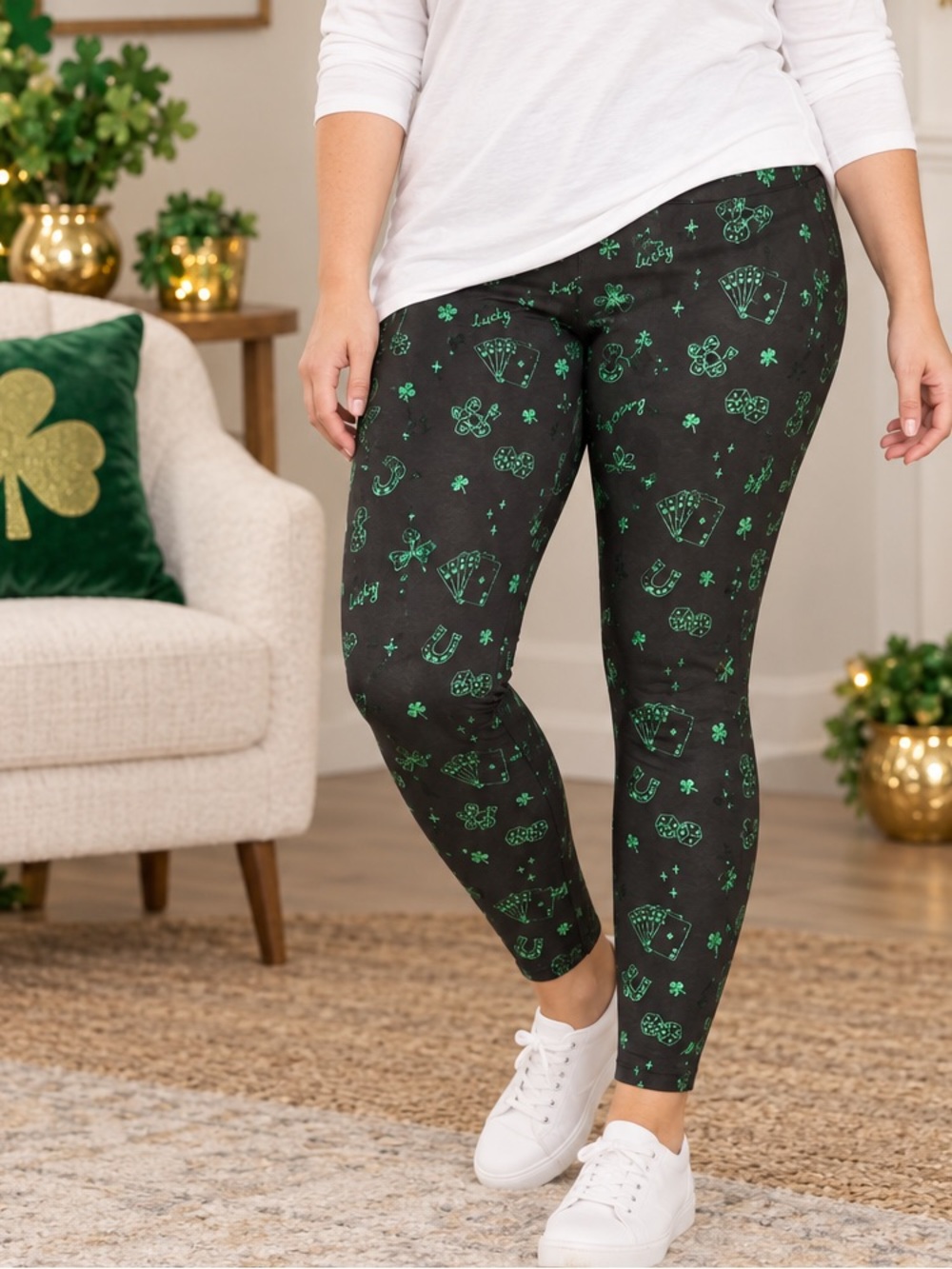 Feeling Festive- NWT St. Patrick’s Day Leggings – Size XL